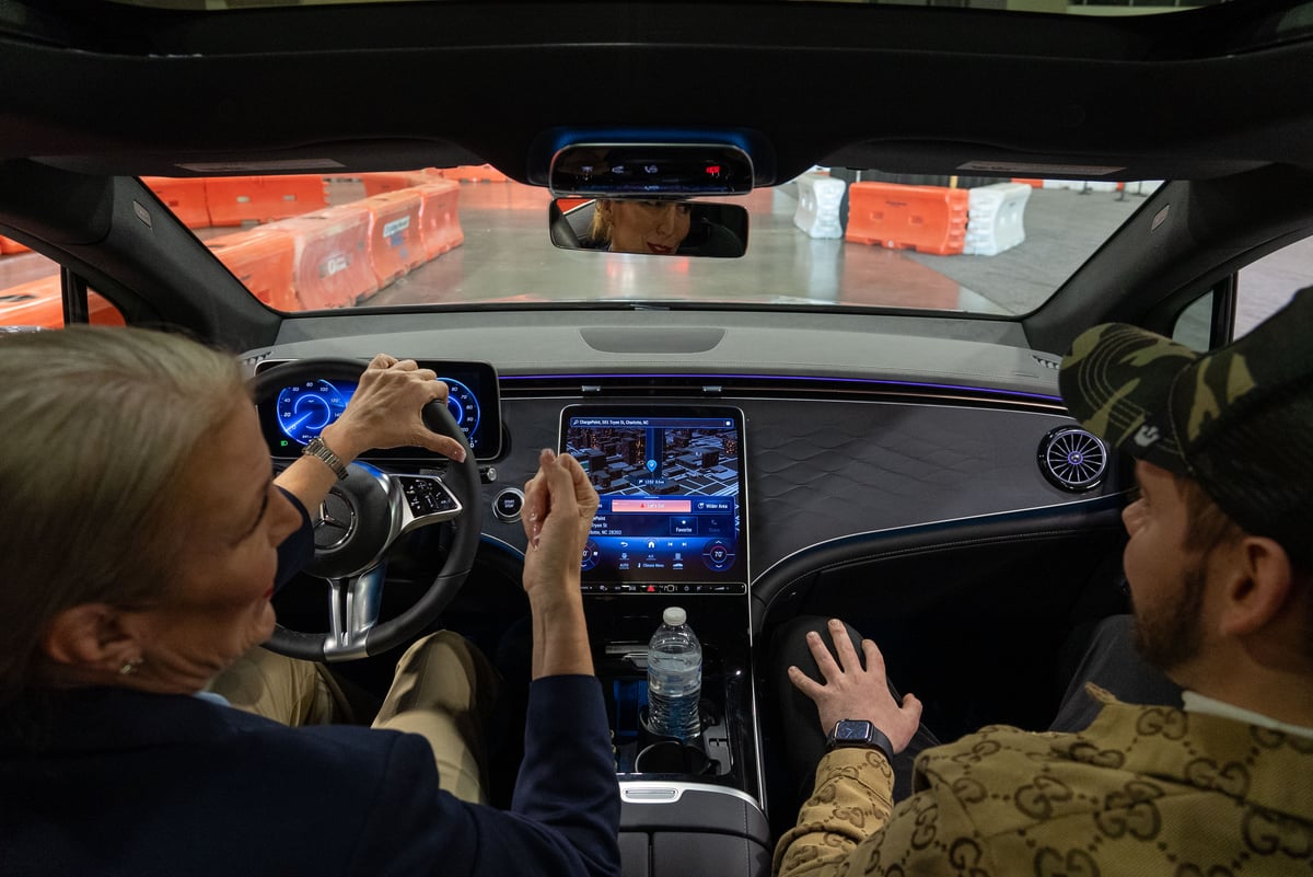 Charlotte Auto Show EV Test Track 