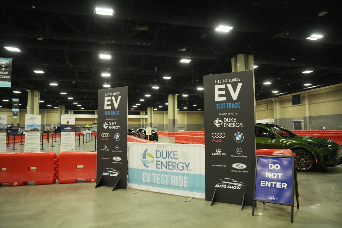 Charlotte Auto Show EV Test Track 