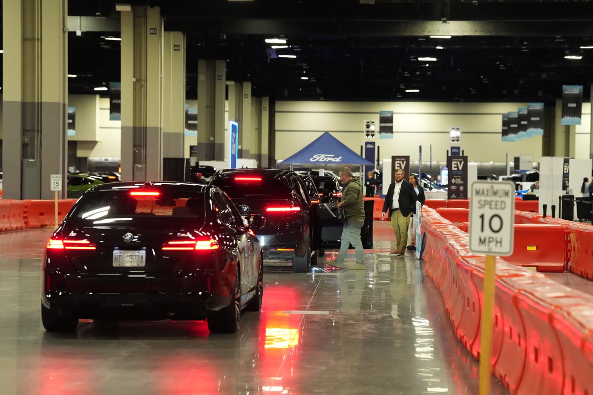 Charlotte Auto Show EV Test Track 