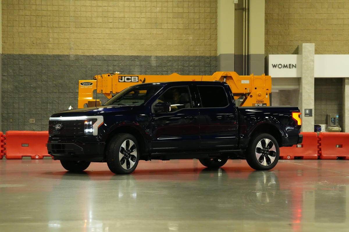 Charlotte Auto Show EV Test Track - Ford