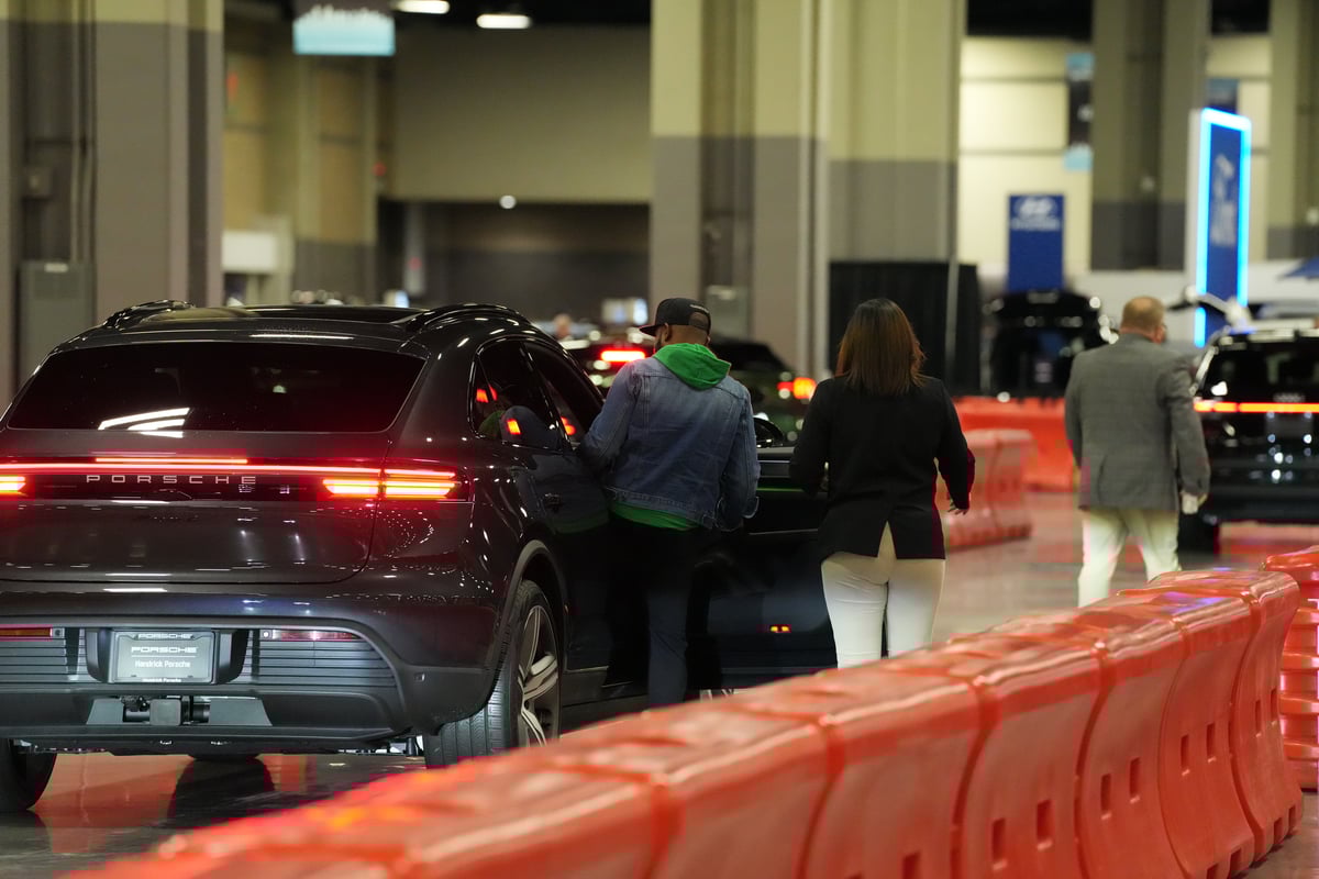 Charlotte Auto Show EV Test Track 